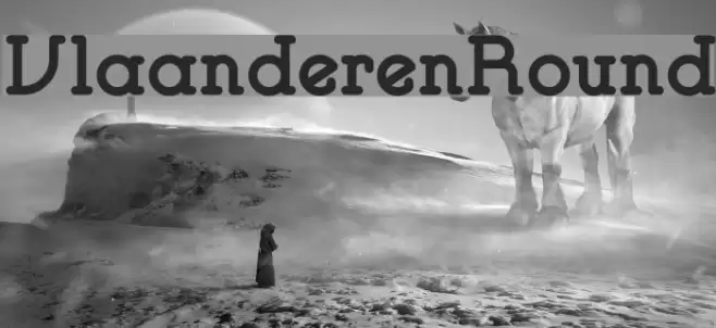 VlaanderenRound Font examples