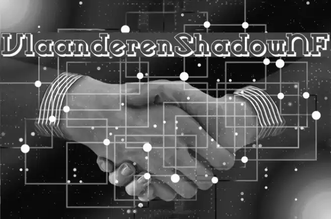 VlaanderenShadowNF Font examples