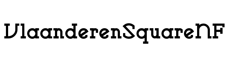 VlaanderenSquareNF  免费字体下载