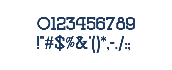 VlaanderenSquareNF Other Characters