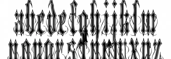 VladTepes II [Vlads Dad] Polices MINUSCULES