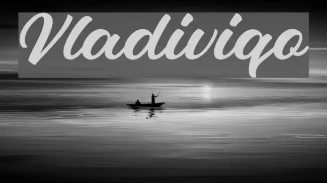Vladiviqo Font examples