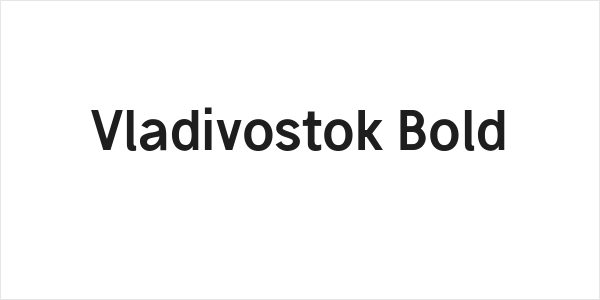 Vladivostok Bold Logo