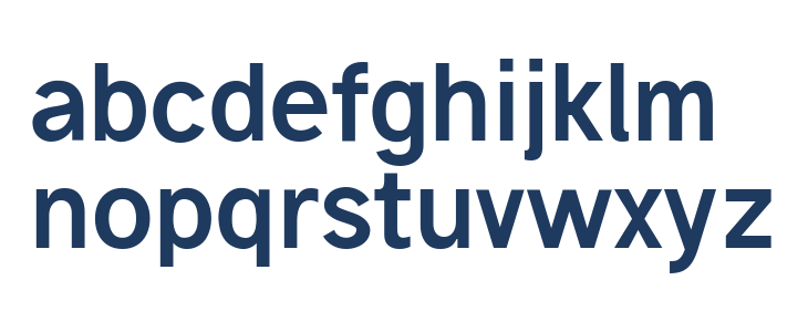 Vladivostok Bold Lowercase