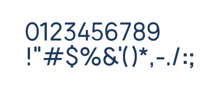 Vladivostok Regular Other Characters