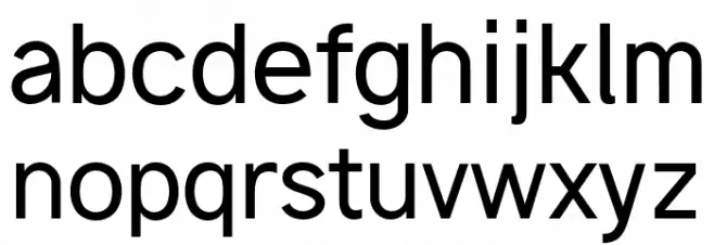 Vladivostok Regular خط أحرف صغيرة