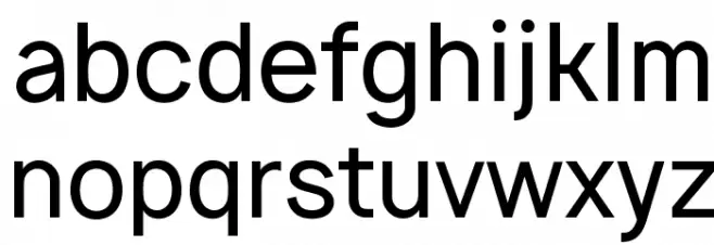 Vladivostok Regular Caratteri MINUSCOLO