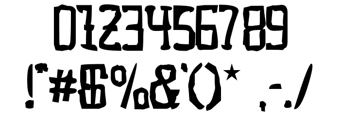 Vloderstone Antique Font OTHER CHARS