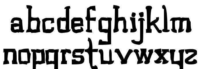 Vloderstone Antique Font LOWERCASE