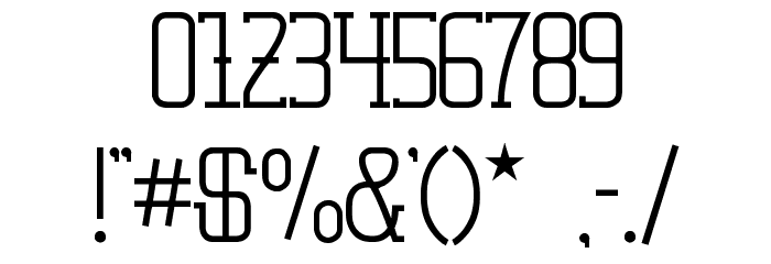 Vloderstone Bold Font OTHER CHARS
