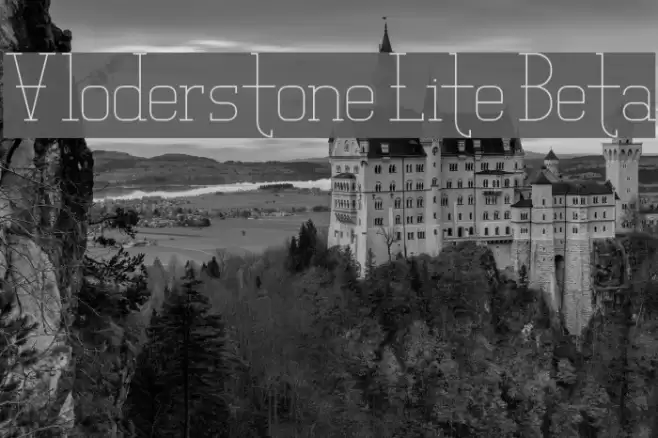 Vloderstone Lite Beta Font examples