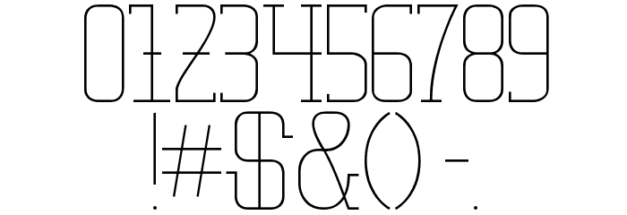 Vloderstone Font OTHER CHARS