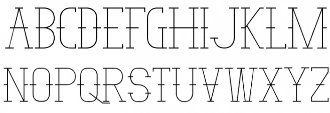 Vloderstone Schriftart Groß