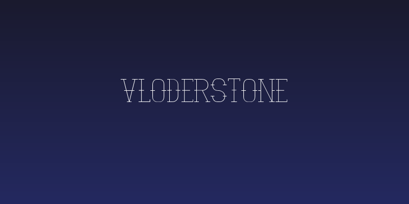 Vloderstone Social Header