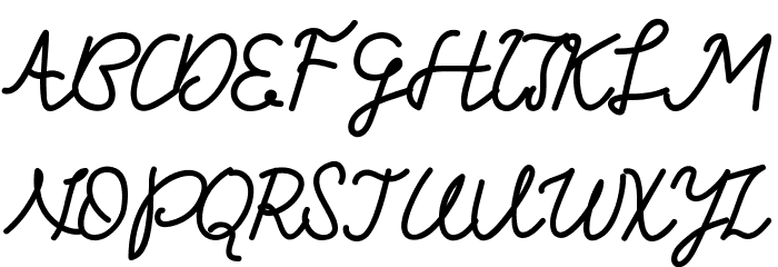 Vlorens Flower DEMO Script Font OTHER CHARS