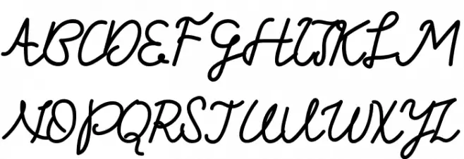 Vlorens Flower DEMO Script Font OTHER CHARS