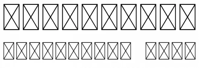 Vlorens Flower DEMO Script Font OTHER CHARS