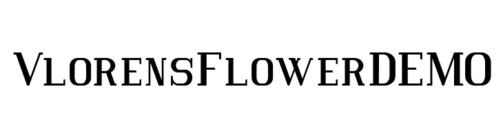 Vlorens Flower DEMO  Descarca Fonturi Gratis