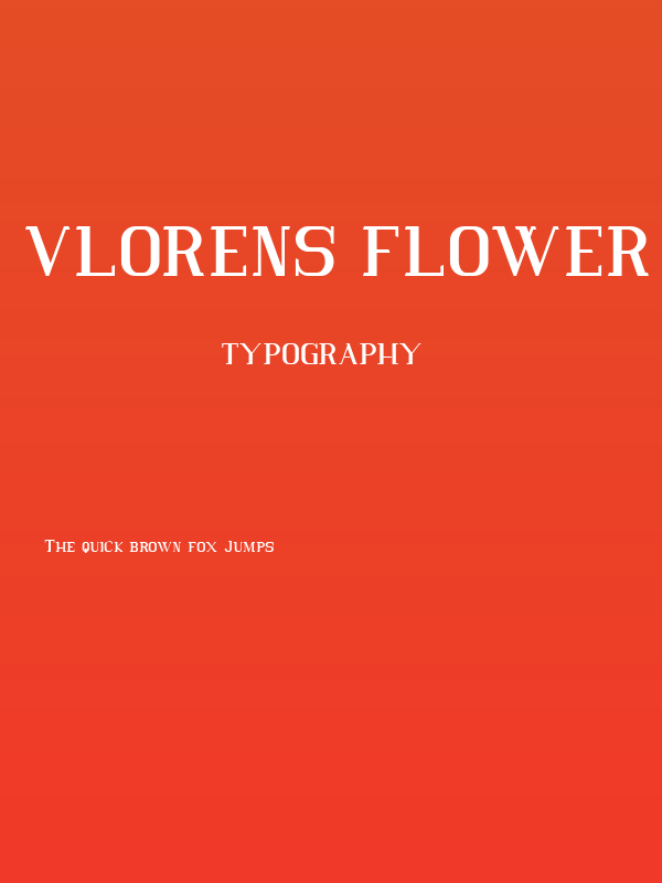 Vlorens Flower DEMO Poster