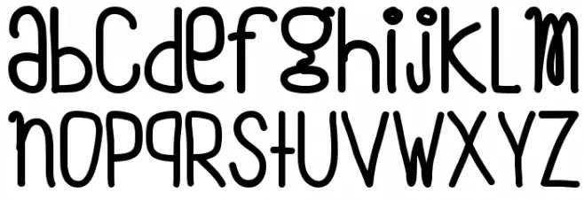 VMF_Oh_ForMe Font Litere mari