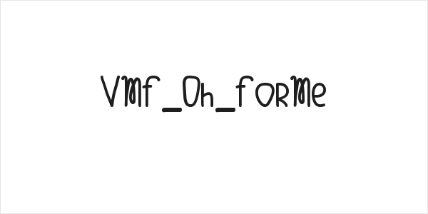 VMF_Oh_ForMe Logo