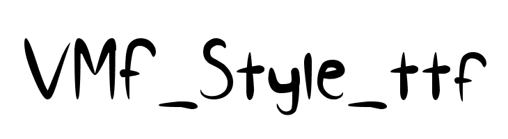 VMF_Style_ttf  नि: शुल्क फ़ॉन्ट्स डाउनलोड