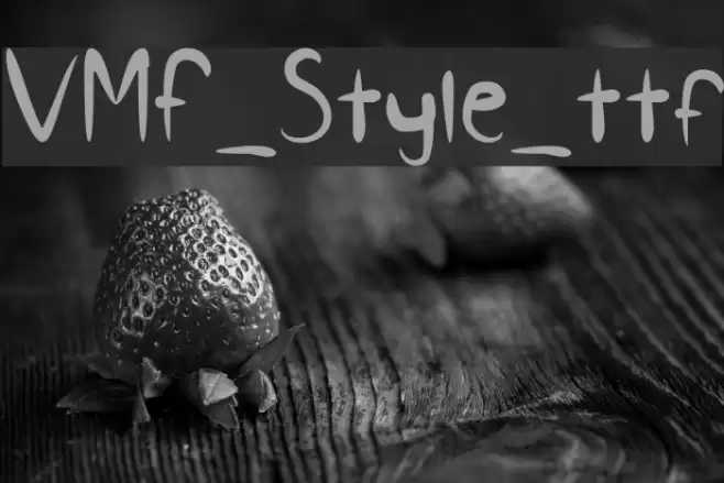VMF_Style_ttf Font examples