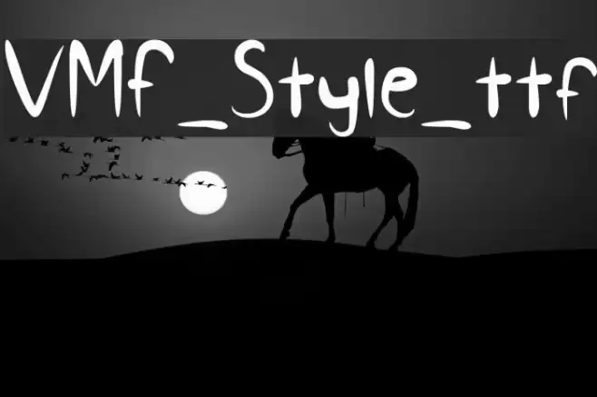 VMF_Style_ttf Font examples