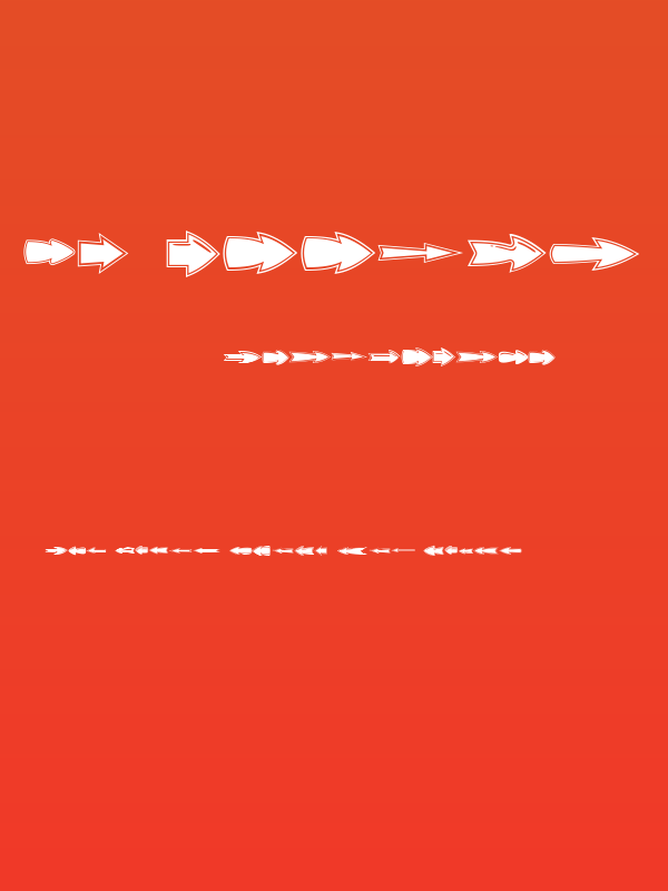 VN Arrows Regular Poster