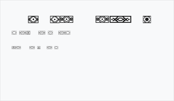 VN Borders Regular Business Card