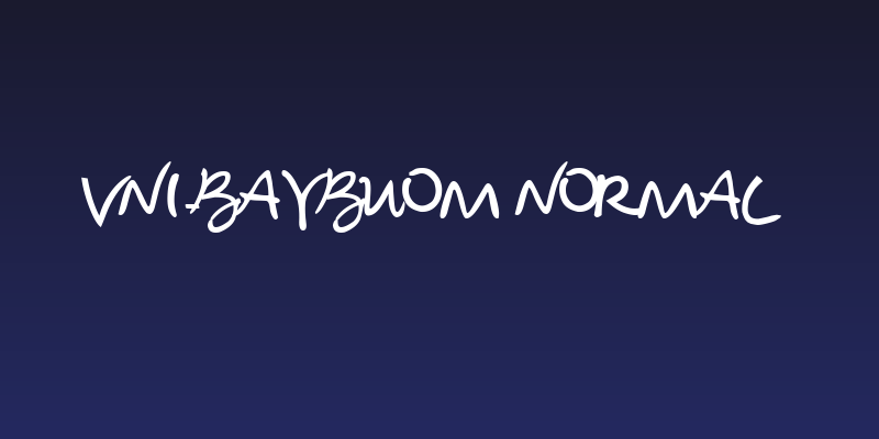 VNI-Baybuom Normal Social Header