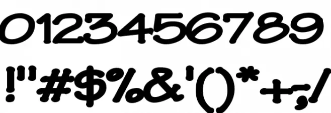 VNI-Comicbook Font OTHER CHARS