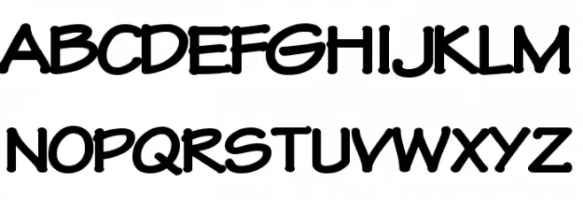 VNI-Comicbook Шрифта ВЕРХНИЙ