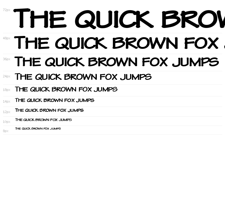 VNI-Comicbook Waterfall