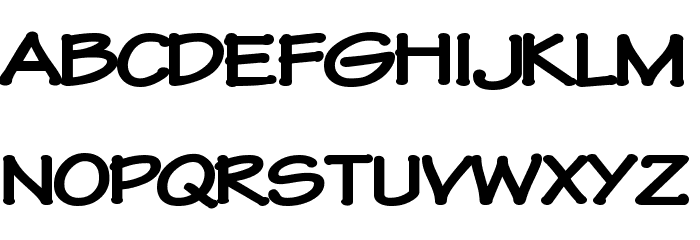 VNI-Comicbook Font LOWERCASE