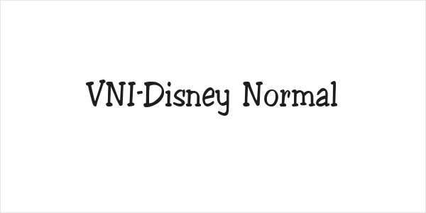VNI-Disney Normal Logo
