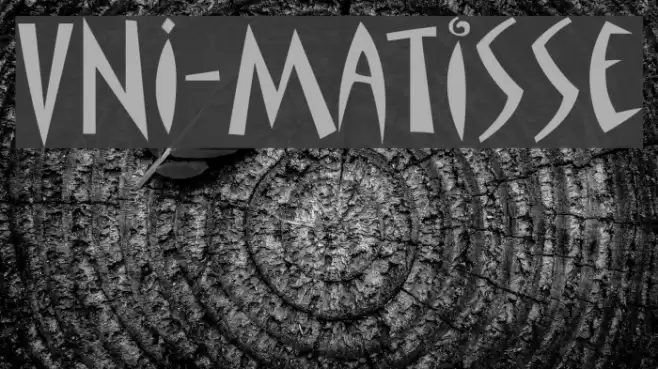 VNI-Matisse Font examples