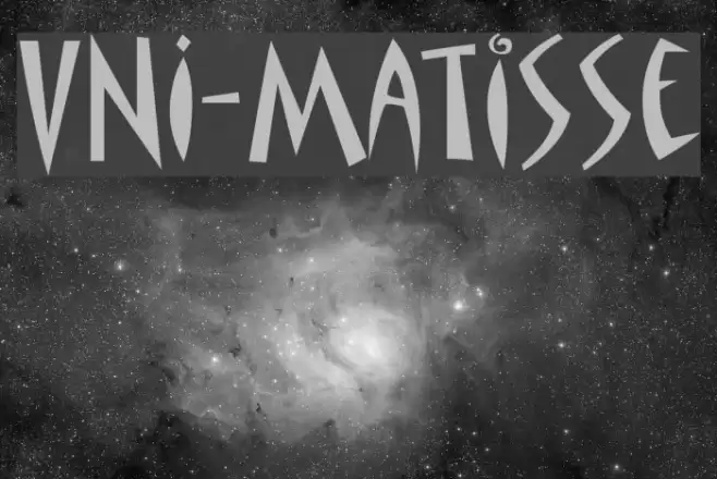 VNI-Matisse Font examples