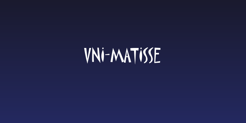 VNI-Matisse Social Header
