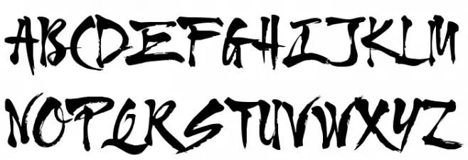 VNI-OngDoHL Schriftart Groß