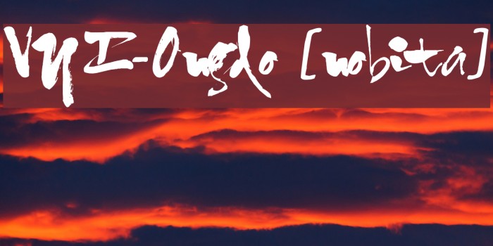 VNI-Ongdo [nobita] Example 3