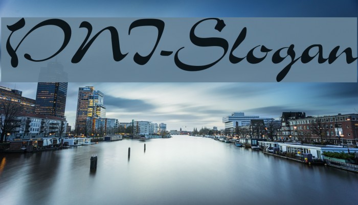 VNI-Slogan Font examples