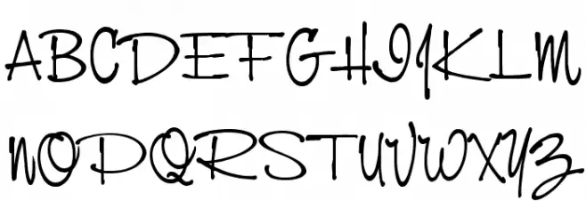 VNI-Thanhcao Schriftart Groß