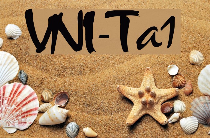 VNI-Thufap1 Font examples