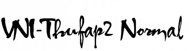 VNI-Thufap2  Normal  Frei Schriftart Herunterladen