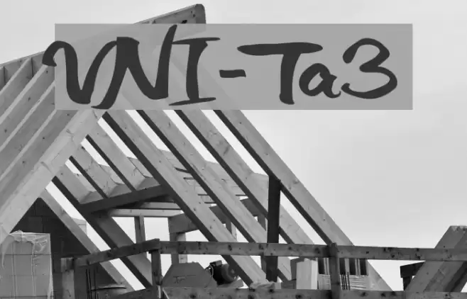 VNI-Thufap3 Font examples