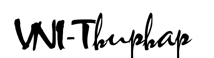 VNI-Thuphap  フリーフォントのダウンロード