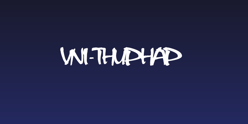 VNI-Thuphap Social Header
