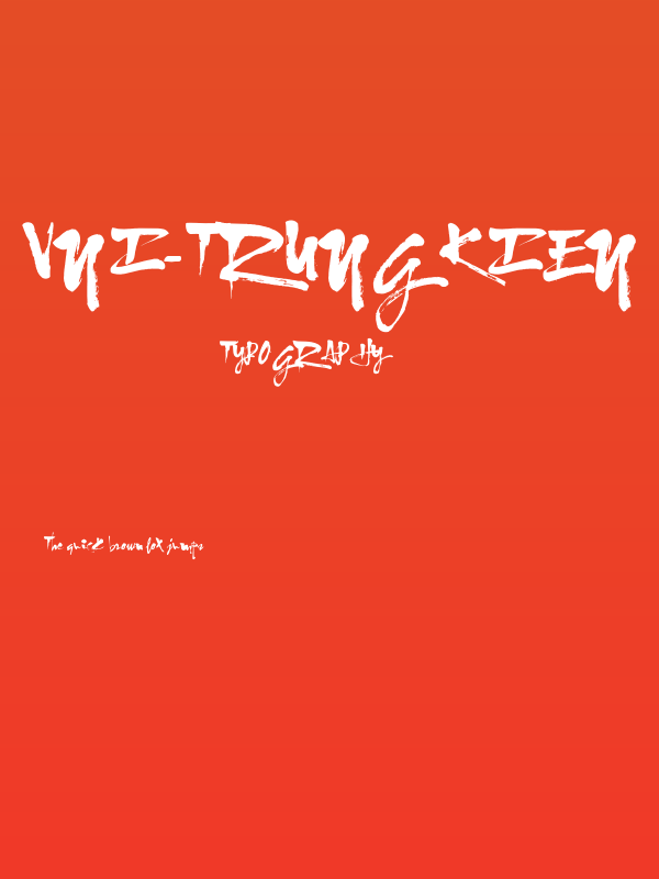 VNI-Trung Kien Poster