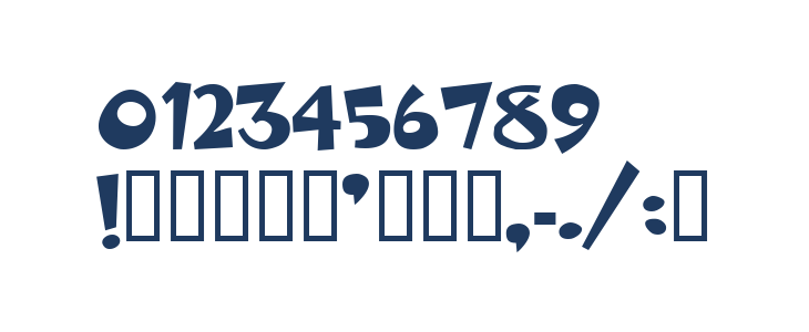 VNI-Whimsy Other Characters